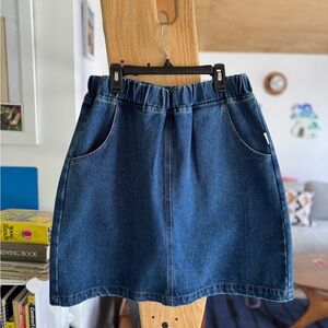 Le Bon Shoppe City Denim Skirt (L)